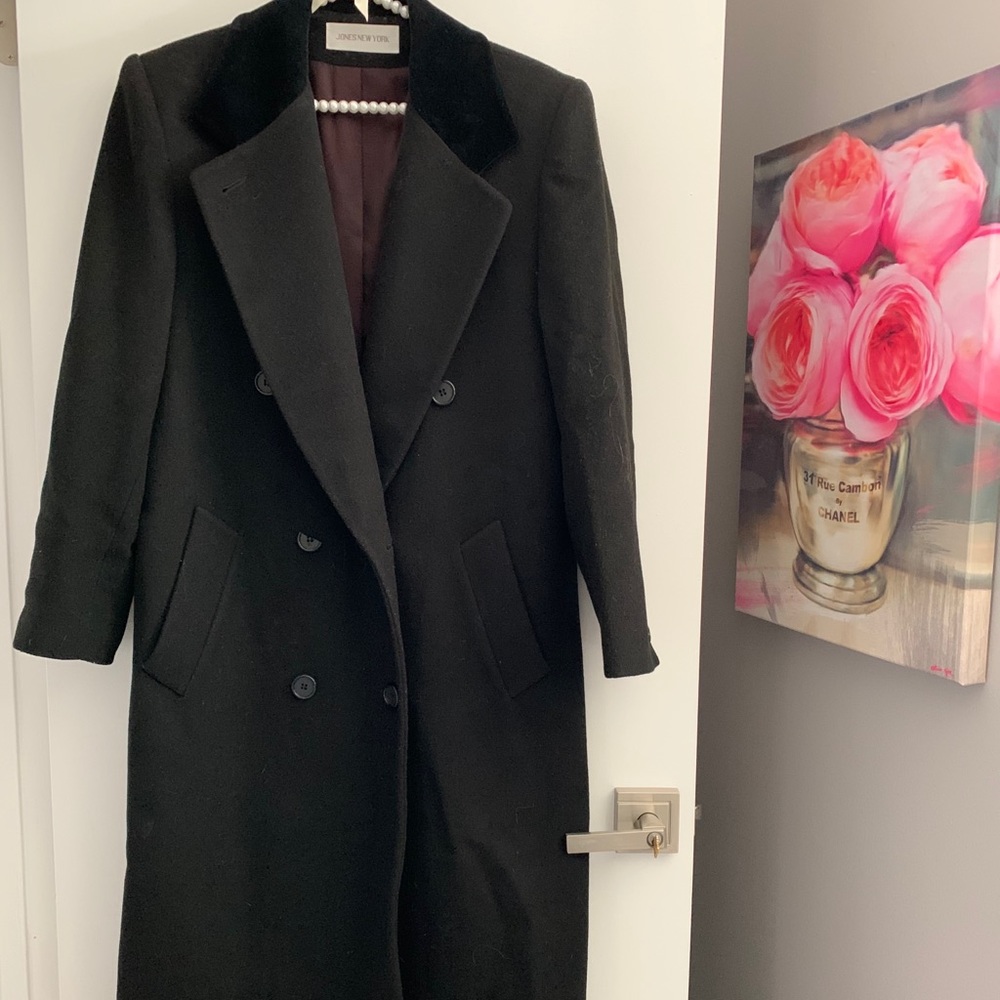 Jones New York Long Wool Coat
